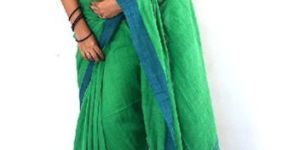 Handloom Plain Soft Cotton Saree