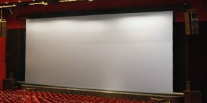 Auditorium Motorized Projector Screen
