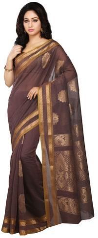 Butter Silk Plain Sarees