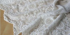 Chiffon Embroidered Fabric