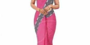 Cotton Attached Border Sarees