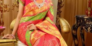 Pure Silk Plain Sarees