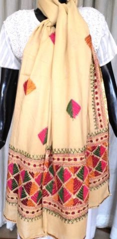 Silk Embroidered Dupatta