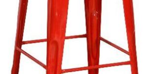 Red Colour Stool Bar