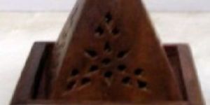 Wooden Incense Pyramid Cone Burner