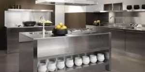 Stainless Steel Kitchen Interior Designing Service