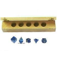 Lapis Lazuli Sacred Geometry Set