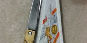 Deluxe Brass Scissors