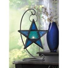 SAPPHIRE STAR TABLE LANTERN
