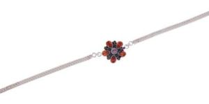 SILVER UNISEX RAKHI BRACELET (SRB2)
