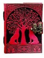 Double Lion Embossed Book