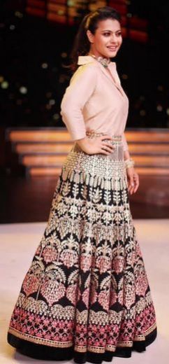Kajol Style Lehenga with Shirt