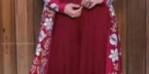 Sara Ali Khan Style Maroon & Pink Plazzo Top with Floor Length Jacket