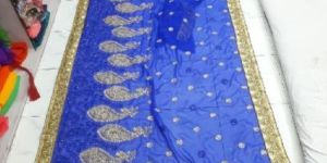 Embroidery Work Saree