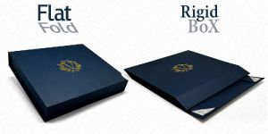 FLAT FOLD RIGID BOX