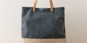 Designer Canvas Waxed Tote Bag