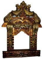 Rajasthani Traditional Mirror Frame Jharokha