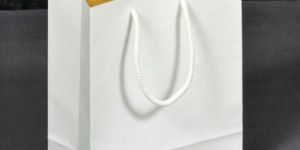 White Top Uncoated Paper Bags