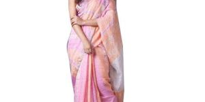 Ladies Trendy Linen Saree