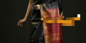 Tussar Ghicha with Zari Silk Saree