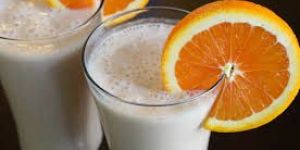 Orange Flavored Lassi