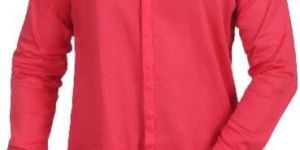 Mens Red Casual Shirt