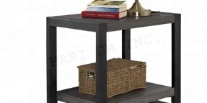 LANDED WOODEN END TABLE