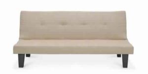 Photon Hard Wood Sofa Cum Bed-Brown