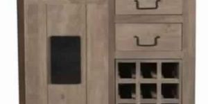 Wonder Milan Wooden Sliding Bar Counter