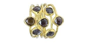 GOLD FANCY DIAMOND RING