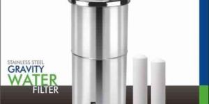 STAINLESS STEEL GRAVITY WATER FILTER