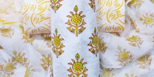 Cotton Suit with Chiffon Dupatta