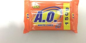 A.O. White Laundry Cake Small (150gm)