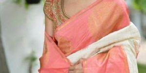 Beautiful Pink Color Soft Silk Printed Designer sarees _SF116
