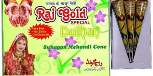 Raj Gold Mehandi Cone