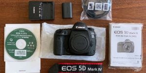 Canon EOS 5D Mark IV DSLR Camera