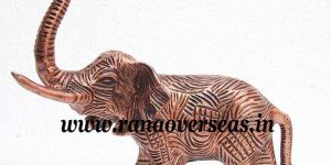 Aluminium Metal Decorative Elephant