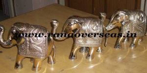 Brass Metal Decorative Elephant