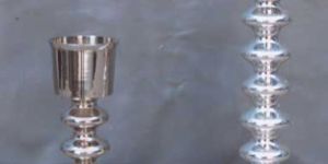 Silver Plated Candle Stand