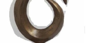 Cast Metal Sculpture Lamp