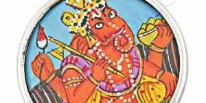 Ganesh Silver Pendant