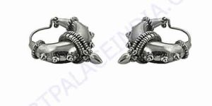 India Touch Womens Wear 925 Silver Earring Jewelry