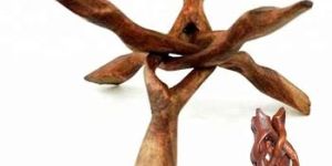 Decorative Bowl Stand Wooden Cutting Bowl Stand