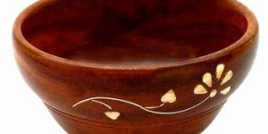 Wooden Handmade Serving Bowl