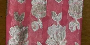 Woven Lurex Silk Chiffon Head Scarf