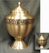 Brass Cremation Urn