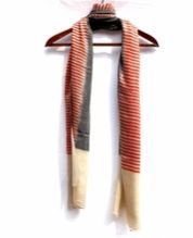 Elegant Beige Super Soft Wool Winter Stole Shawl