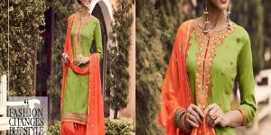 ELEGANT WORK DESIGNER PATIYALA SUIT