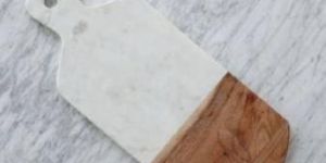 Marble with Wood Chopping Board