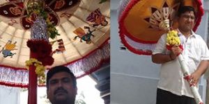 Tirupathi Special Umbrella